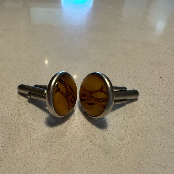 J. J. Weston & Co Airplane Cufflinks - Picture 4 of 5